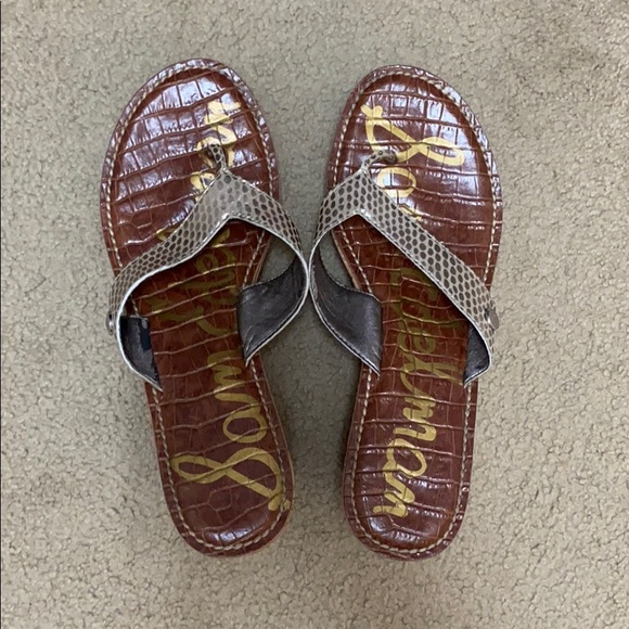 Sam Edelman platform sandals - Picture 1 of 4